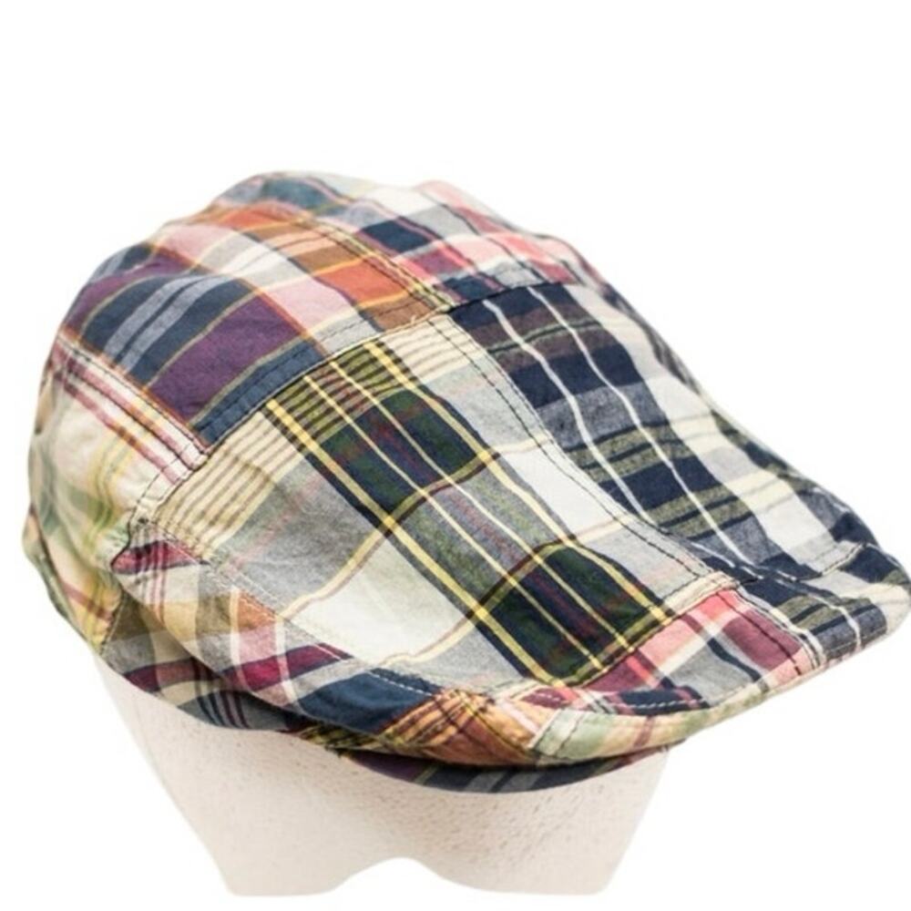 San Diego Hat Co. Kids Plaid Drivers Hat Size 5-7 Years